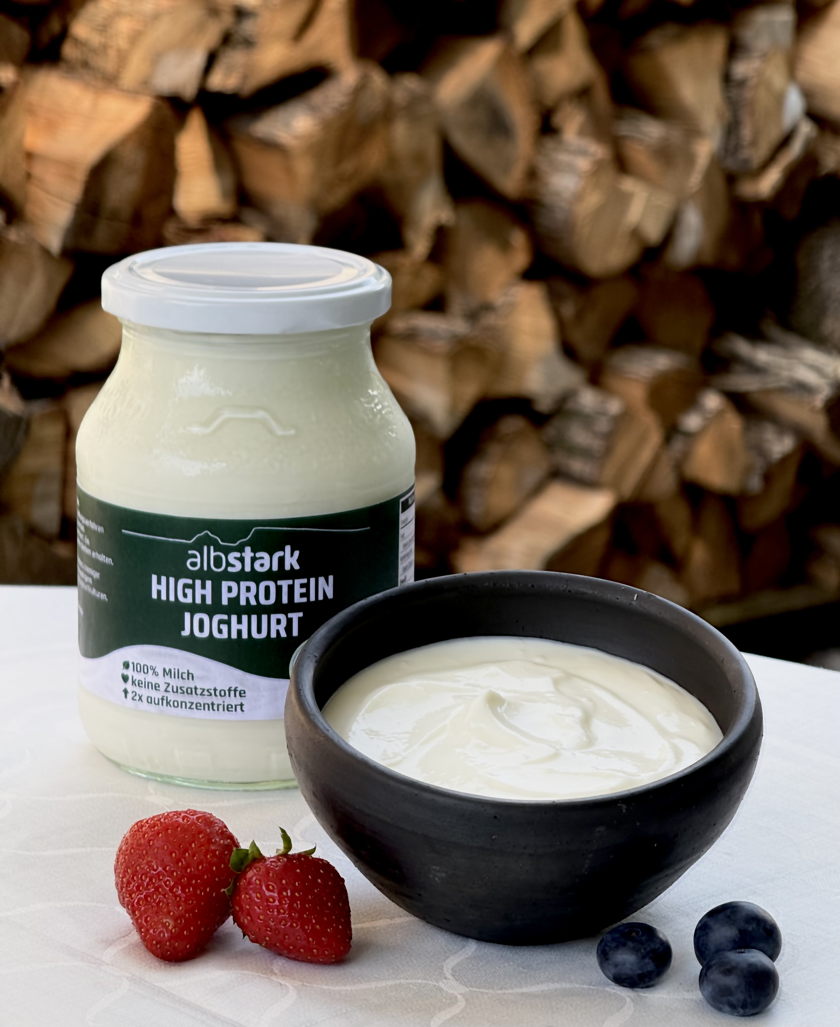 albstark High Protein Joghurt – cremig und fest